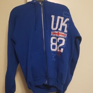 Disney Paeks Blue UK 82 Zip-Up Hoodie